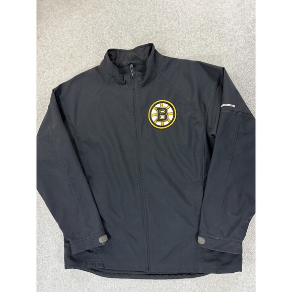 Boston Bruins Under Armour Soft Shell Hockey Jacket...